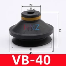 PIAB VB-20/35/40/50 매니뮬레이터 압착기 산업 공압 부품, 06 VB-40 X 5PCS, 1개