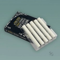 소프트분필 백색 5본입 칠판용품