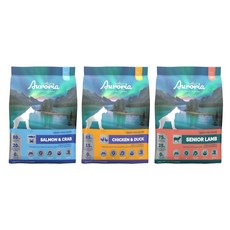 極光 Auroria 無穀天然糧 1lb 5lb 狗飼料 無榖飼料, 1個, 無穀鮭魚&雪蟹,1LB