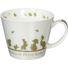 ピーターラビット 磁器製スープカップ（400ml）（ローズ）山加商店 日本製 PR322-36 455108