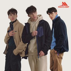 [레드캠프] 25FW 남성 하이넥 플리스 자켓 2종세트