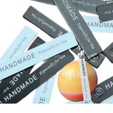 0샵 핸드메이드 꼬리표 10개입 다용도, 화이트, 1개