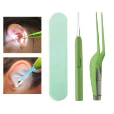 바라츠 빛나는 이어클리너 귀파개 귀청소 LED 귀이개, 1개, 1세트