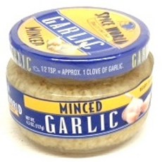 스파이스 월드 다진 마늘 128g 병 [2개 팩] Spice World Minced Garlic 4.5 Oz Jar [Pack of 2], 1개
