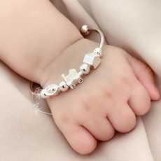 儒家寶寶 純銀 S999 寶寶手鐲 彌月禮 親子飾品