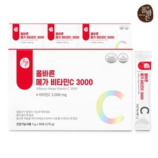 올바른 메가 비타민C 3000, 4개, 270g