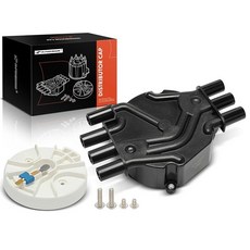 A-Premium GMC 쉐보레 및 이스즈 차량과 호환되는 점화 디스트리뷰터 캡 - V6 4.3L - 실버라도 1500 시에라 1500 사바나 익스프레스 C/K-1500 블레이, V6 엔진