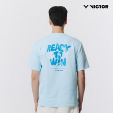 빅터 배드민턴 SILENT MESSAGE 오버핏 티셔츠 VT25CTO203U