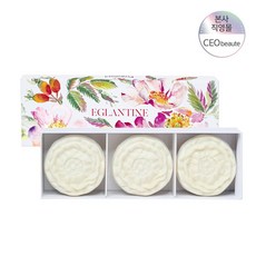 Fragonard 花宮娜 玫瑰花香皂, 3入, 75g