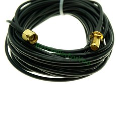 1/2/3/5/6/8/10M SMA 커넥터 여성 Wifi 안테나 로트 확장 RG174 케이블, 1Pcs 8inch, 1개