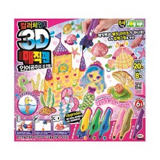 3D 매직펜 인어공주성 만들기 안전한 3d펜 저온 필라멘트, 1개