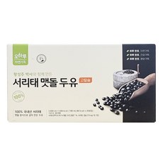 PicknGO 오하루 서리태 맷돌 두유 PG0036, 180ml, 20개