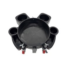 RJCAR 達摩水桶輪座組合 水桶滾輪, 1個, 單購輪座