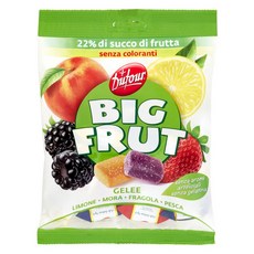 듀포 빅 프루트 젤리 레몬 + 블랙베리 + 스트로베리 + 피치 맛, 150g, 1개