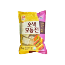 판매자 햇살누리 상품 오색모듬전 1kg, 4개