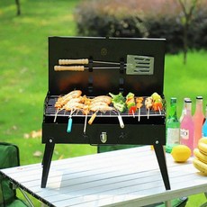 DOFM 접이식 바비큐 그릴 캠핑화로대