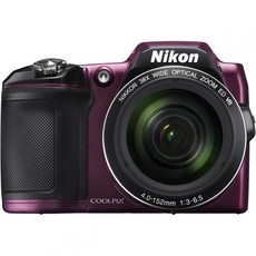 빈티지 카메라 디지털 니콘 쿨픽스 L840 38배 광학 줌 (색상 플럼), Plum