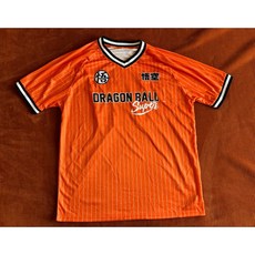 【G3】全新七龍珠Dragon Ball Z Goku悟空足球球衣 SZ L, 1個