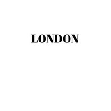 London: Hardcover White Decorative Book for Decorating Shelves Coffee Tables Home Decor Stylish W... Hardcover, Murre Book Decor