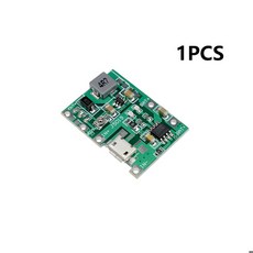 DC-DC 3.7V 4.2V Type-C/마이크로 USB 리튬 이온 18650 배터리 충전기 보드 스텝 업 부스트 전원 공급 장치, [01] 1Pcs USB, 1개