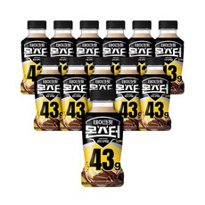 테이크핏 몬스터 초코바나나 근육이 마시는 완전 단백질, 350ml, 12개