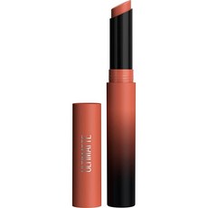 MAYBELLINE Color Sensational Ultimatte 매트 립스틱 건조하지 않음 강렬한 컬러 안료 모어 블러시 로즈 핑크 1개입, 788개 더 많은 꿀