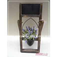 *︵House傢飾︵*黑板木製花架/花器/花盆(單盆)【限量款/新發售】