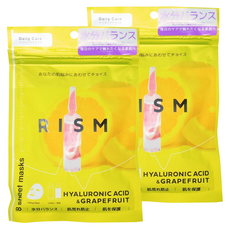 RISM 데일리 케어 마스크 히알루론산 & 자몽 128ml, 2개