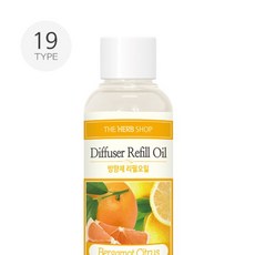 더허브샵 방향제 디퓨져 리필오일 100ml (19종)