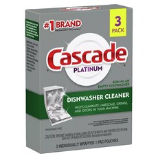 Cascade 플래티넘 디쉬워셔 클리너 3개입, 1개