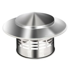 연통 화목난로 벽난로 펠렛 굴뚝 배기 보호망 구경 110mm, 01. 구경 110mm