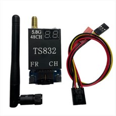 TS832 FPV 멀티콥터 RC 항공기 쿼드콥터용 48CH 5.8G 600mw 5km 무선 AV 송신기, 01 CHINA, 표시된 대로