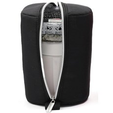 레이와의 베스트 히트 대상 수상 수프저 파우치 주먹밥도 들어가는 세로 패스너식 보온 보냉 수프저 300ml 400ml 500ml 적용 파우치 블랙, 1개