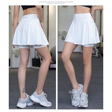 테니스 치마 레깅스 5부 블랙 커버업 스커트 필라테스 운동 치랭스 힙 라인