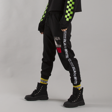 댄마샵 레터링 라인 트레이닝 조거팬츠 방송댄스복 줌바댄스복 에어로빅복 하의