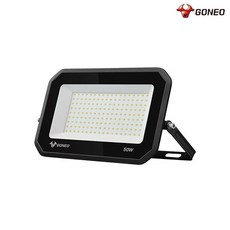고네오 GONEO SIMPLE LED투광기 50W 블랙바디 주광색 방진 및 방수IP67 플리커프리+니트럴장갑2개포함, 1개