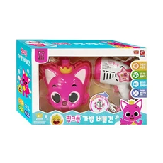 피노키오 핑크퐁 가방 버블건, 핑크, 1개