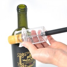 공기압력 자동 와인오프너 호일커터 코르크 마개 제거