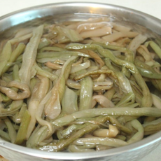 삶은나물 토란대나물 삶은 토란대 2kg 토란, 1개