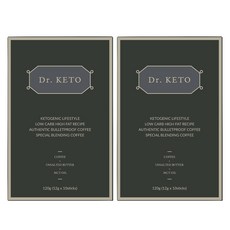 닥터키토 방탄 커피 (방탄커피 버터커피), 130g, 10개입, 2개
