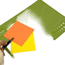 데스크매트 PVC 학생용 디자인 커팅매트 칼판 쓱템, 1개