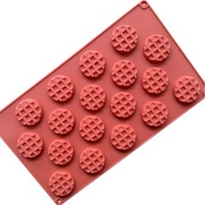 미니 원형 와플 몰드 [18구]