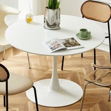 탁자 사무용원형테이블 오피스 로비 휴게실 회의용 미팅, N. 80 화이트 야외 사용 가능