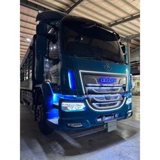 RY日耀貨卡燈藝 DAF六期專用廠徽燈、CF廠徽燈、廠徽燈, 1個, LF,黃色, 黃色