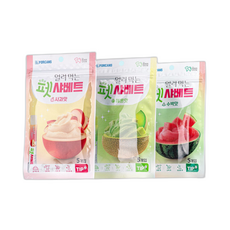 포켄스 얼려 먹는 펫샤베트 강아지 여름 간식 시원한 과일 디저트 ( 세트), 1개, 65g, 제품별 상이