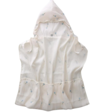 원라인 간절기 블랭킷 아기띠워머 아기망토 바람막이, 꽃