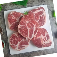 VGD 미국 목살 에어플라이어 1.5cm슬라이스 구이 1kg 돼지고기 삼겹살, 1개
