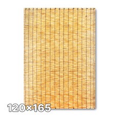 120x165 고급 갈대발 ( 베란다 울타리 펜스 먼지차단 햇빛 가림막 여름 통풍 나무발 정원 홈포차 주점 인테리어 소품 )
