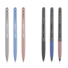 모나미 153 그리퍼 볼펜 0.7mm, 블랙, 12개