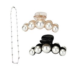 Sousuda 3 件套包括珍珠鉗針面具帶套組